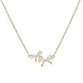 Colgante Bow Zircon