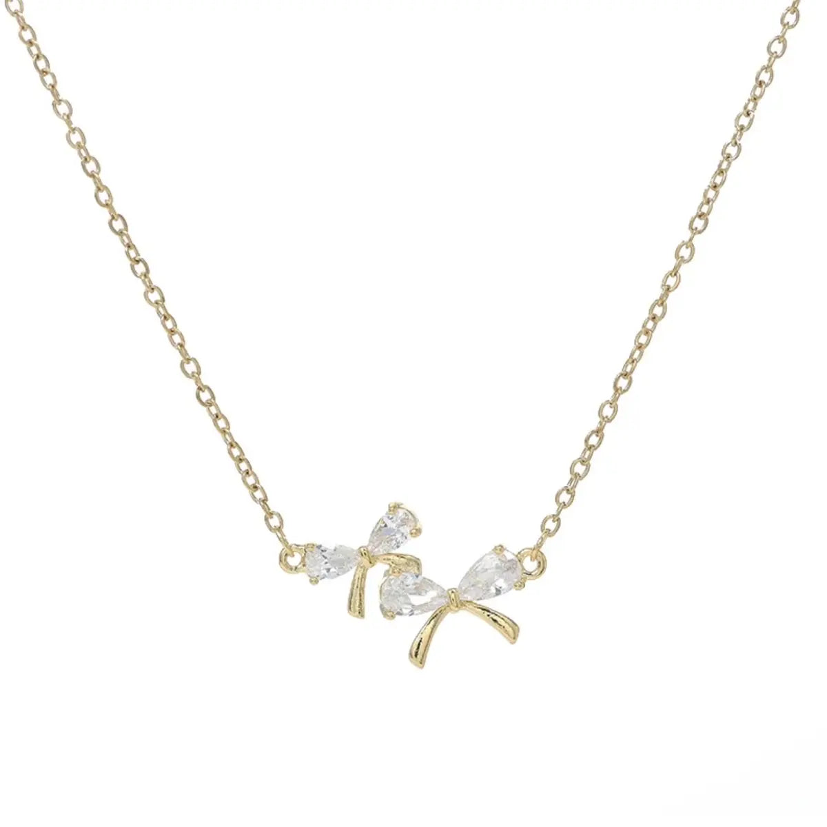 Colgante Bow Zircon