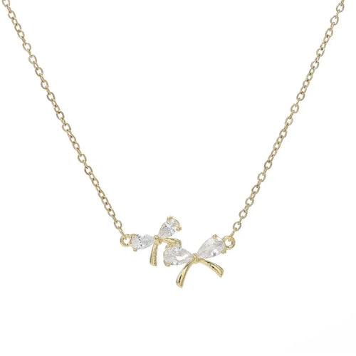 Colgante Bow Zircon