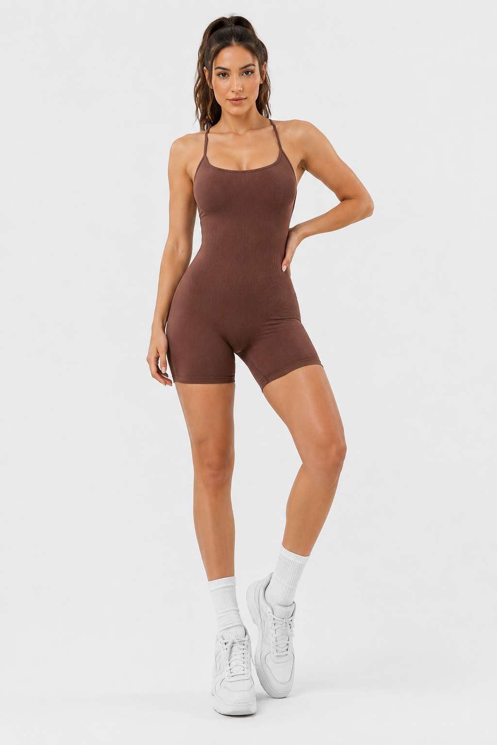 Mono SculptFit Espalda Abierta Moldeador