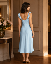 Vestido Azul Satinea